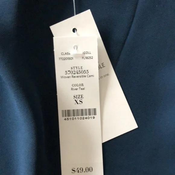 WHBM Reversible Cami NWT - Picture 5 of 6